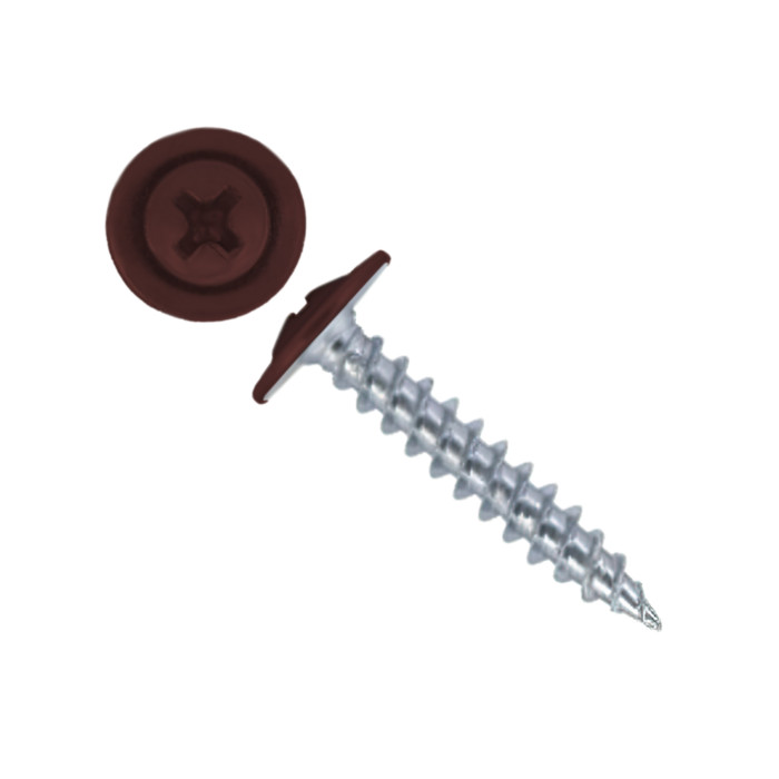 Саморез ПШ 4,2х25 (500шт) шлиц PH2 RAL 3009