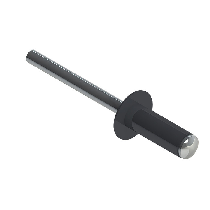 Заклёпка вытяжная Daxmer 4,0х10 RAL 7015 (750шт) нерж/нерж