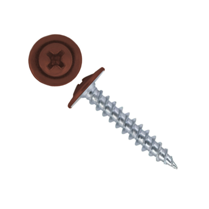 Саморез ПШ 4,2х19 (1000шт) шлиц PH2 RAL 8004