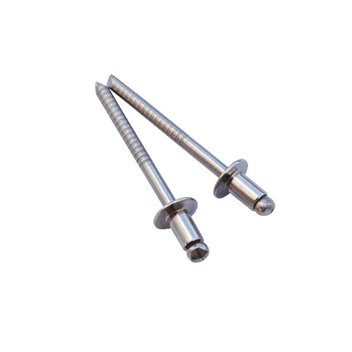 Заклёпка вытяжная Daxmer 4,8х12 (500 шт) сталь/сталь